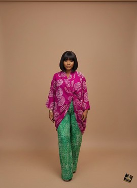 Ensemble deux pièces en batik Abolade