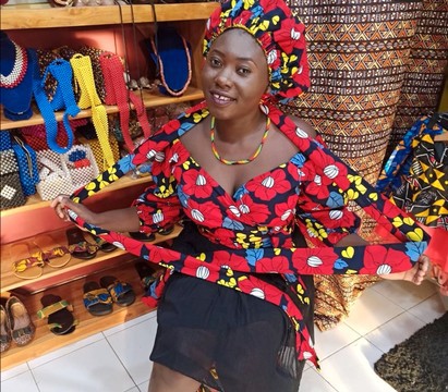 BONNET FOULARD EN WAX