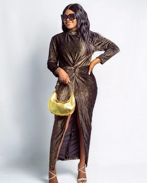 Robe longue avec nœud en velours pour femme, haute Couture, exquise, pour mariages/occasions spéciales