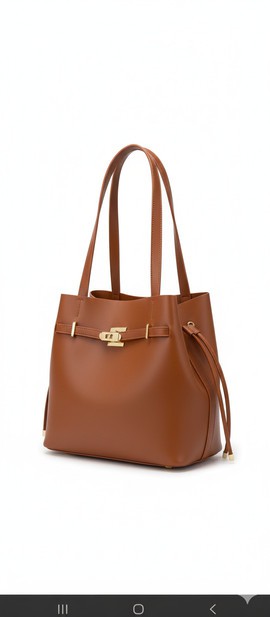 Sac cabas minimaliste chic couleur bordeaux