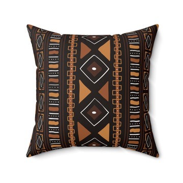 (2 Sets) - African Tribal Pillow Cover Mudcloth | Traditional Decor (MORE SIZES AVAILABLE)