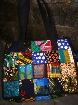 Sac à bandoulière Ankara pour femmes africaines