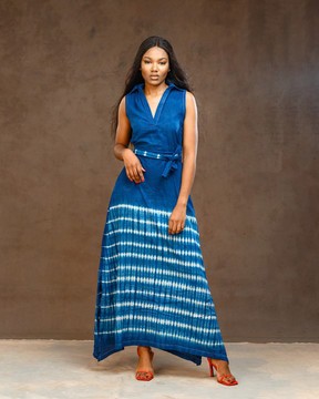 Robe polo turquoise