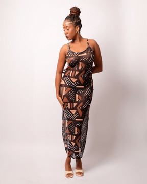 Magnifique robe filet