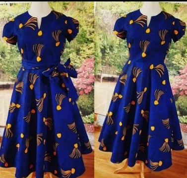 Robe courte évasée Tiwa