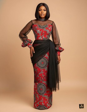 Kike Medallion Gown