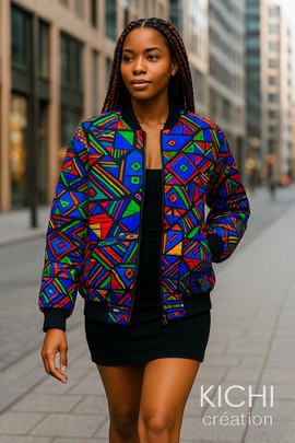 bombers surdimensionnés en wax