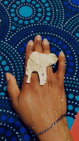 Ring "MY gold elephant"