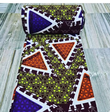 Mosun 6yards pure cotton Ankara fabric, for headwraps, wedding attaires