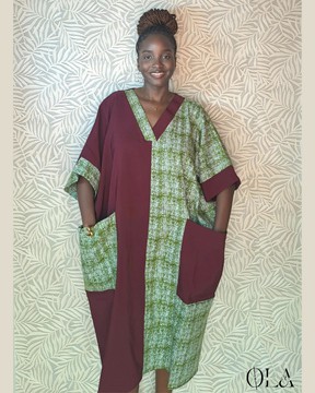 Two-tone boubou