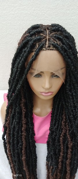 Full lace 55 inches Ñappy distressed locs free shipping