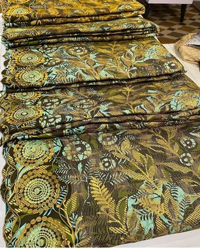 Embroidery Grand Glitter Super wax Vlisco/ Ankara Print