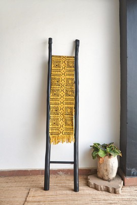 Mango Sundae Mudcloth / Bogolan Shawl