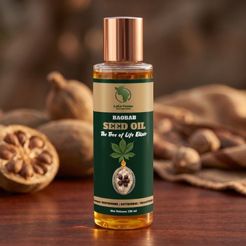 100% Premium Baobab Seed Oil (Net Volume 135 ml)