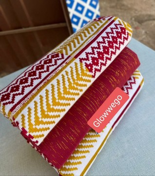 Ashanti Bonwire Kente -Hand woven
