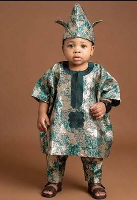 Royal Mini Agbada Set 21st