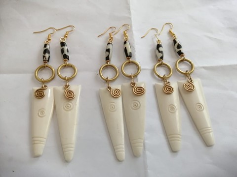 African earrings/ women jewelry/ handmade earrings