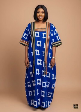 Adire Bubu Kaftan