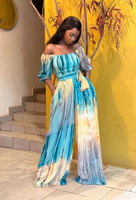Dada Top and Tandou Pants Set