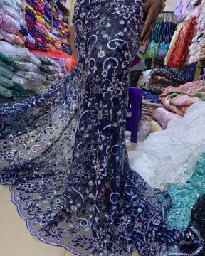 Dentelle pour femmes, dentelle cordée, dentelle (5 yards)
