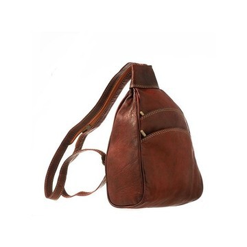 100% handmade high quality genuine leather backpack.
