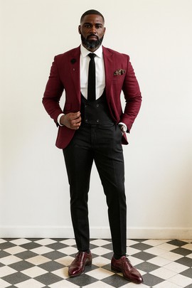 3pieces men suit