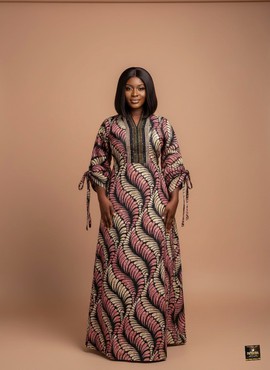 Iremide Batik Gown