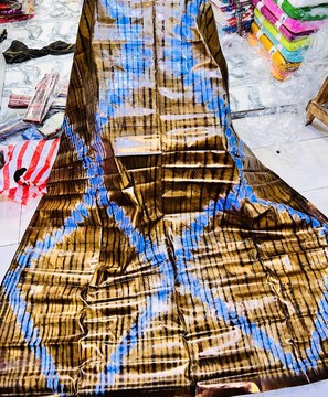 Original Mali Fashion Bazin 4 meters/African Bazin Fabric/African Women Fabric/ Grand Boubou Fabric