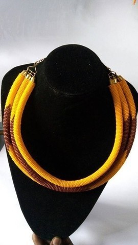 Collier de perles africaines, bijoux en perles pour les femmes, cadeau de Noël pour maman, collier de perles zoulou