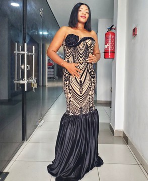 Haute Couture Luxury Woman Bustier Long Dress for Weddings/Special occasions/Prom