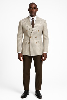 Stripe luxury suit
