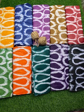 African Adire Batik / Handmade Batik / Ankara Fabric / 100% Cotton Fabric