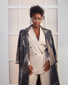 Ensemble de costume trois pièces sur mesure