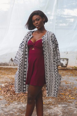 Bird Hill Bogolan Cloak (Pre-Order)