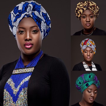 Sets of 4 hats, scarves, headwraps