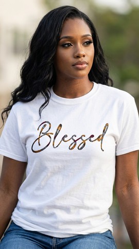 T-shirt - Blessed (Chinelo)