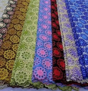 Luxury Cord Lace fabric for women, women lace fabric (5 yards )