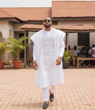 Agbada | Agbada for Men | African Agbada | African Wedding Suit | 3-Piece Suit | Dashiki Shirt
