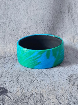 YEMOJA "M" LOG MPOO bracelet in WAX fabric-loincloths