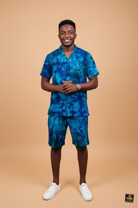 Batik Short African Made Two-Piece Set