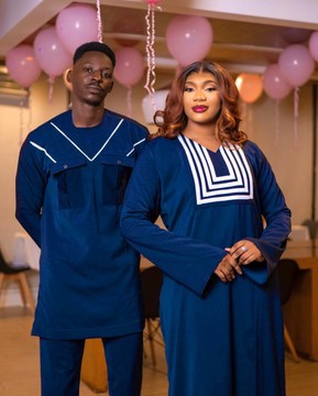 Vêtements Africains Dashiki pour Couple,