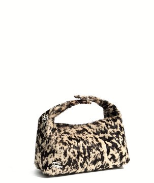 Mini Hobo In Brown And White