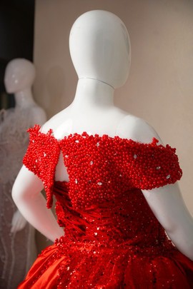 RUBY RED COUTURE GOWN