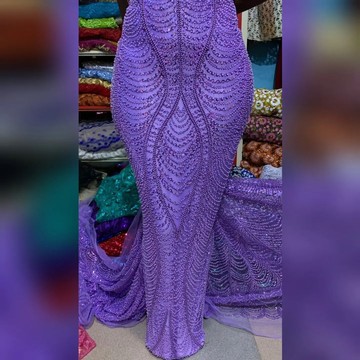 Tissu de dentelle perlée pour femmes, tissu de dentelle pour femmes, dentelle, tissus de dentelle (5 yards)