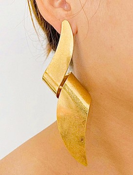 Magnificent, pair of maxi earrings, format, original size