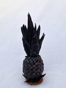 Décoration/ Art Vanille bourbon tressée : Ananas/ Madagascar/ Collection VAVASAHA
