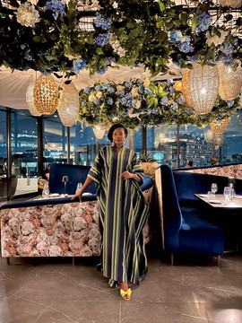 Green Kanvô Kaftan