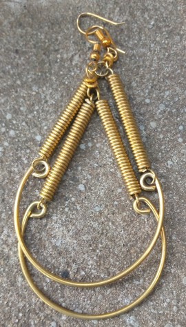 Boucles d'oreilles africaines/bijoux femme/boucles d'oreilles faites main