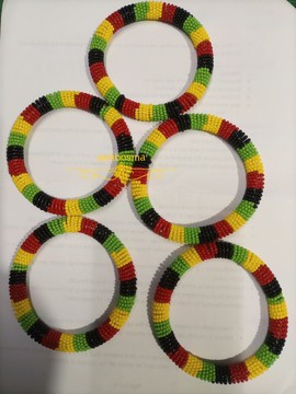 Beaded bracelets|Rasta color bracelets|Jamaican bracelets|Women beaded bracelets|Maasai bracelet