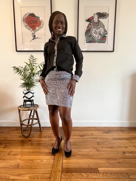 Wax and cotton shirt JALIA